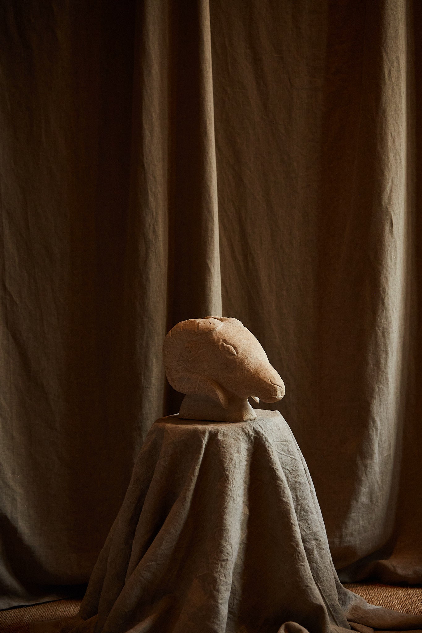Sculpture Bélier de Guillaume Campredon