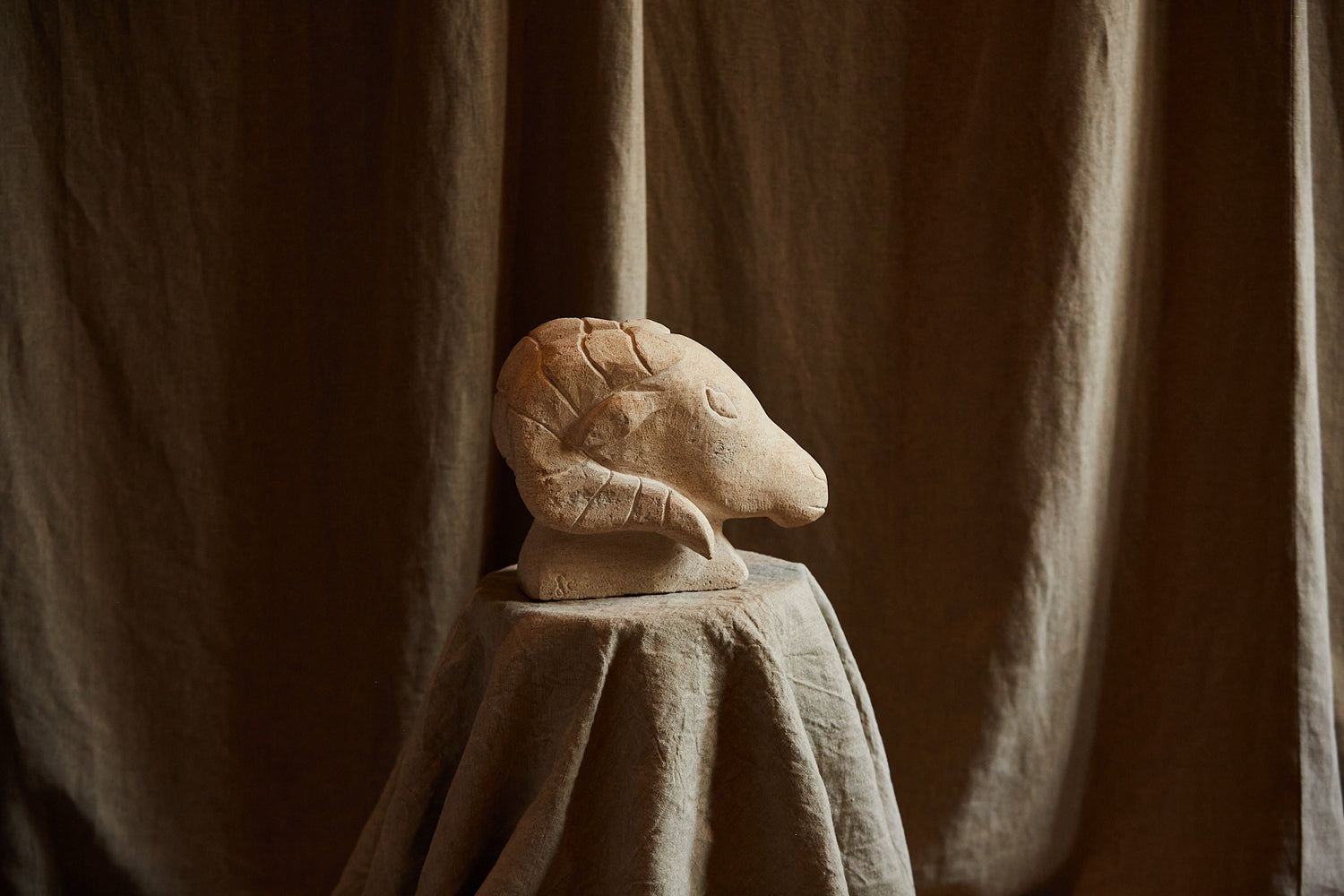 Sculpture Bélier de Guillaume Campredon