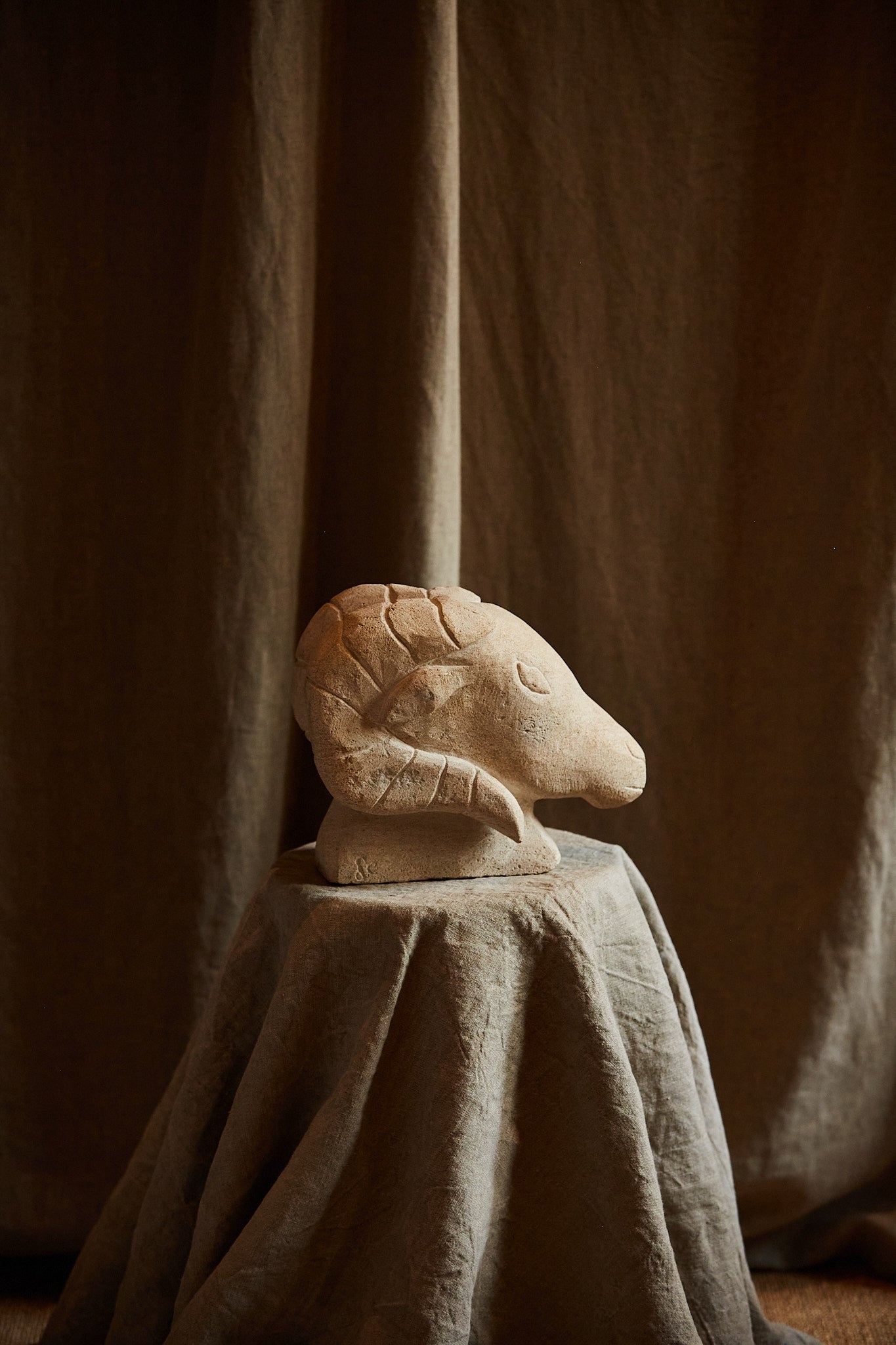 Sculpture Bélier de Guillaume Campredon