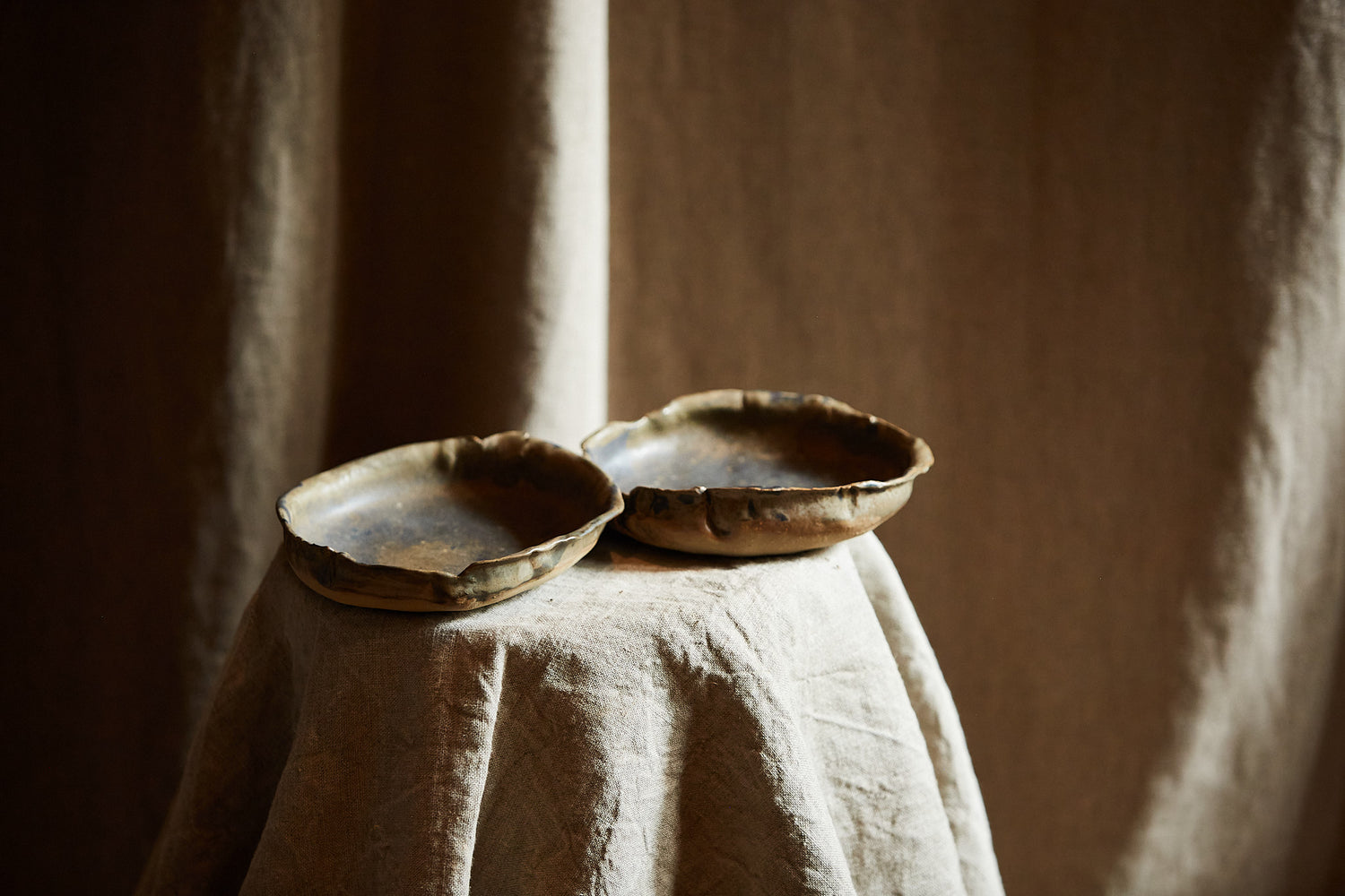 Deux Assiettes creuses d'Ema Pradère