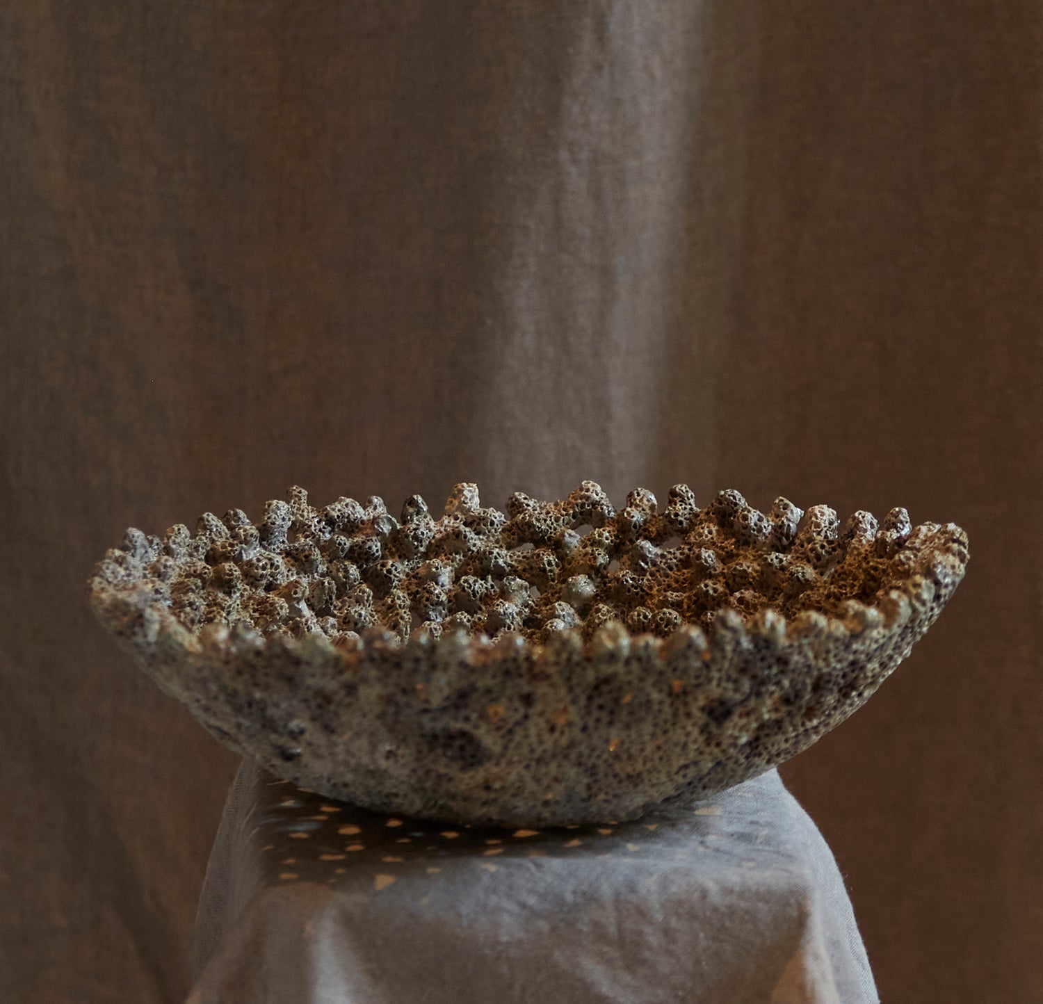 Grande coupe corail de Odu