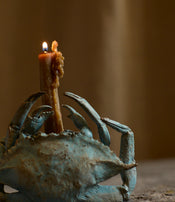 Crab candle holder by Chloé Valorso