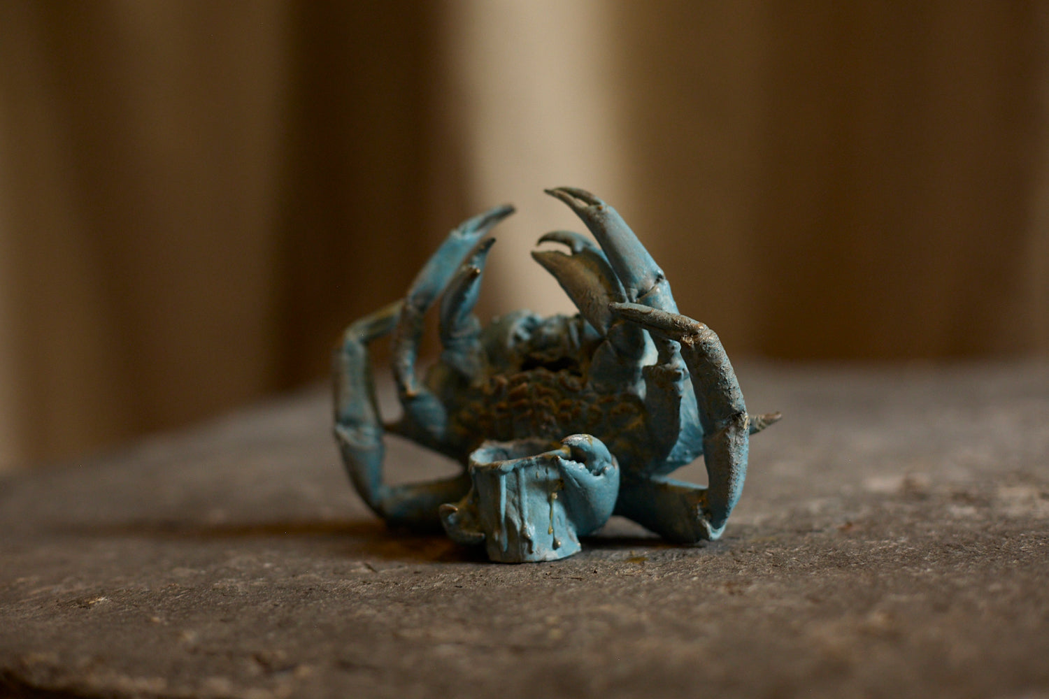 Crab candle holder by Chloé Valorso