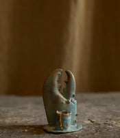 Bougeoir pince de crabe de Chloé Valorso
