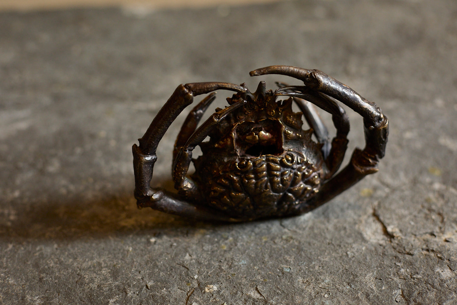 Spider crab candle holder by Chloé Valorso