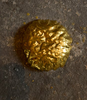 Small hammered metal cup by Sebastiao Lobo
