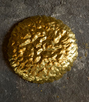 Hammered metal cup by Sebastiao Lobo