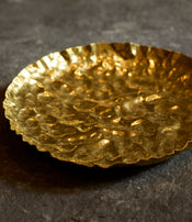 Hammered metal cup by Sebastiao Lobo
