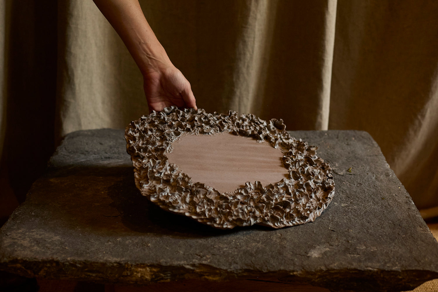Grand plat Gaia de Katia Soussan
