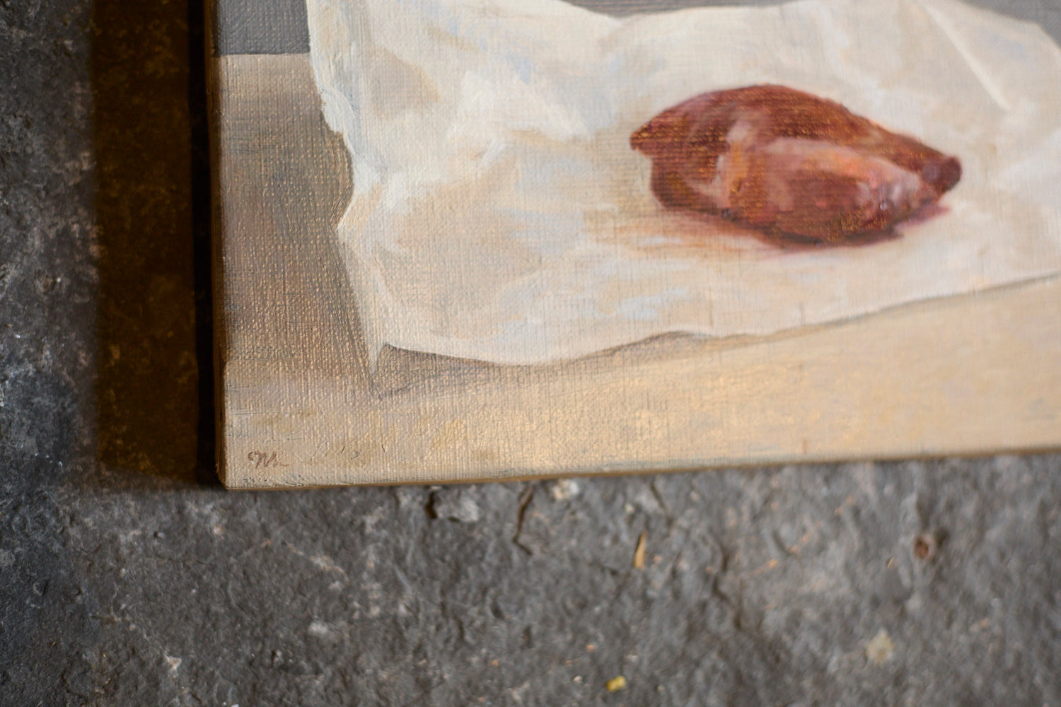 Nicolas Sage's piece of beef