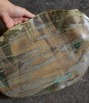 Flat tray by Ema Pradère