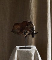 Small ceramic mammoth by Ule Ewelt