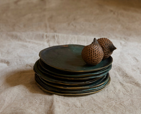 Petites assiettes d'Ema Pradère
