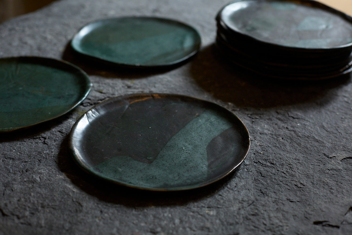 Petites assiettes d'Ema Pradère