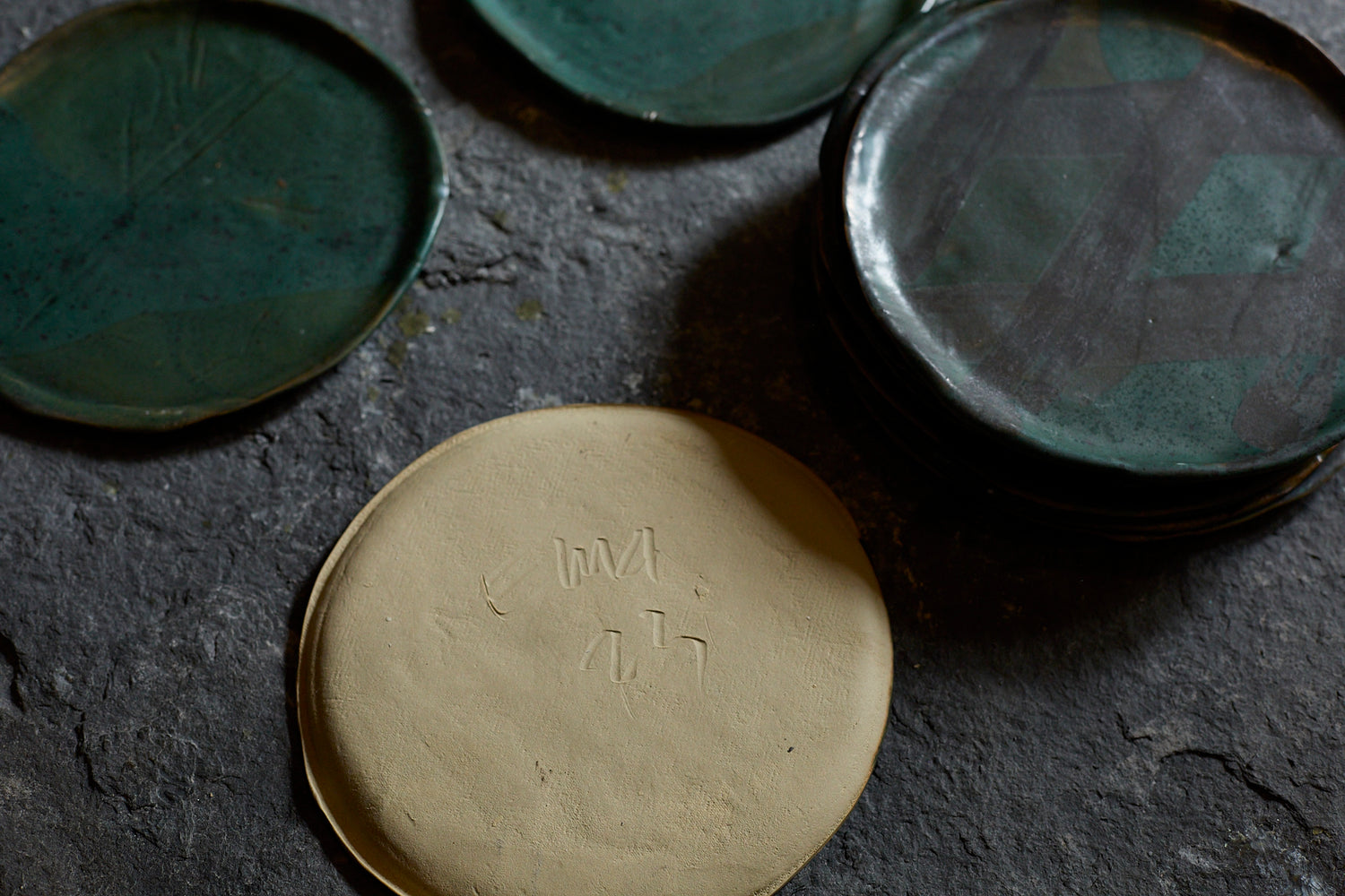 Petites assiettes d'Ema Pradère