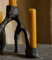 Bougeoir en bronze d'Ema Pradère