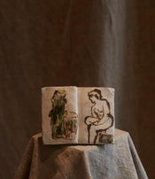 Carnet en céramique de Claire Lézier