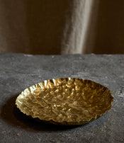 Hammered metal cup by Sebastiao Lobo
