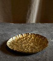 Hammered metal cup by Sebastiao Lobo