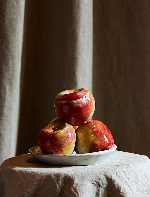 Coupe pommes rouges de Claire Lézier