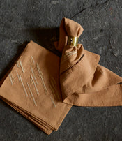 Serviettes de table par Safre en collaboration avec l'Oeil de KO