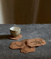 Dessous de verre "Etxepare" de Safre en collaboration avec l'Oeil de KO