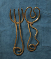 Pair of salad servers by Sebastião Lobo