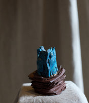 Bougeoir Cerulean Strata II de Tülay Kulbay