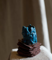 Bougeoir Cerulean Strata II de Tülay Kulbay