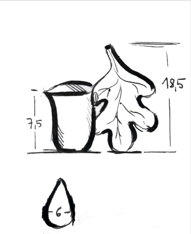 Petit pichet "Flora’s Stream" de Tülay Kulbay