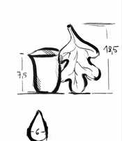 Petit pichet "Flora’s Stream" de Tülay Kulbay