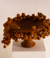 Raffia bowl by Natalia Brilli 