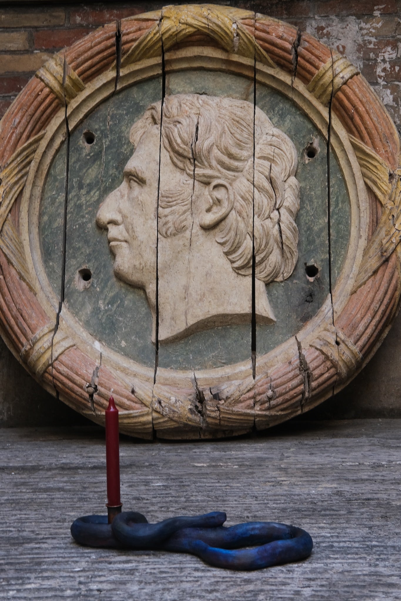 Bougeoir serpent d'Eloïse van der Heyden