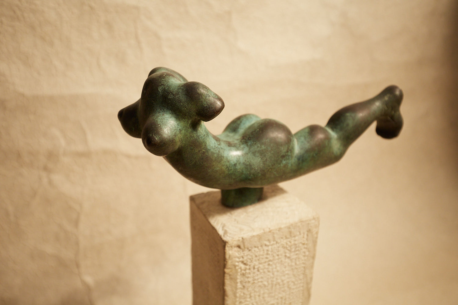 Sculpture en bronze de Fabrice Lebar