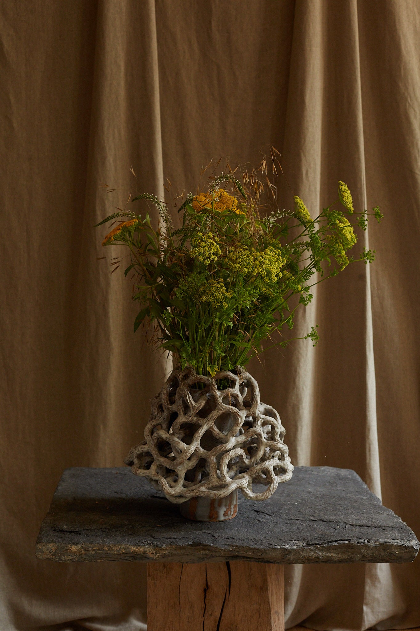 Roots Vase from Kats Ceramics