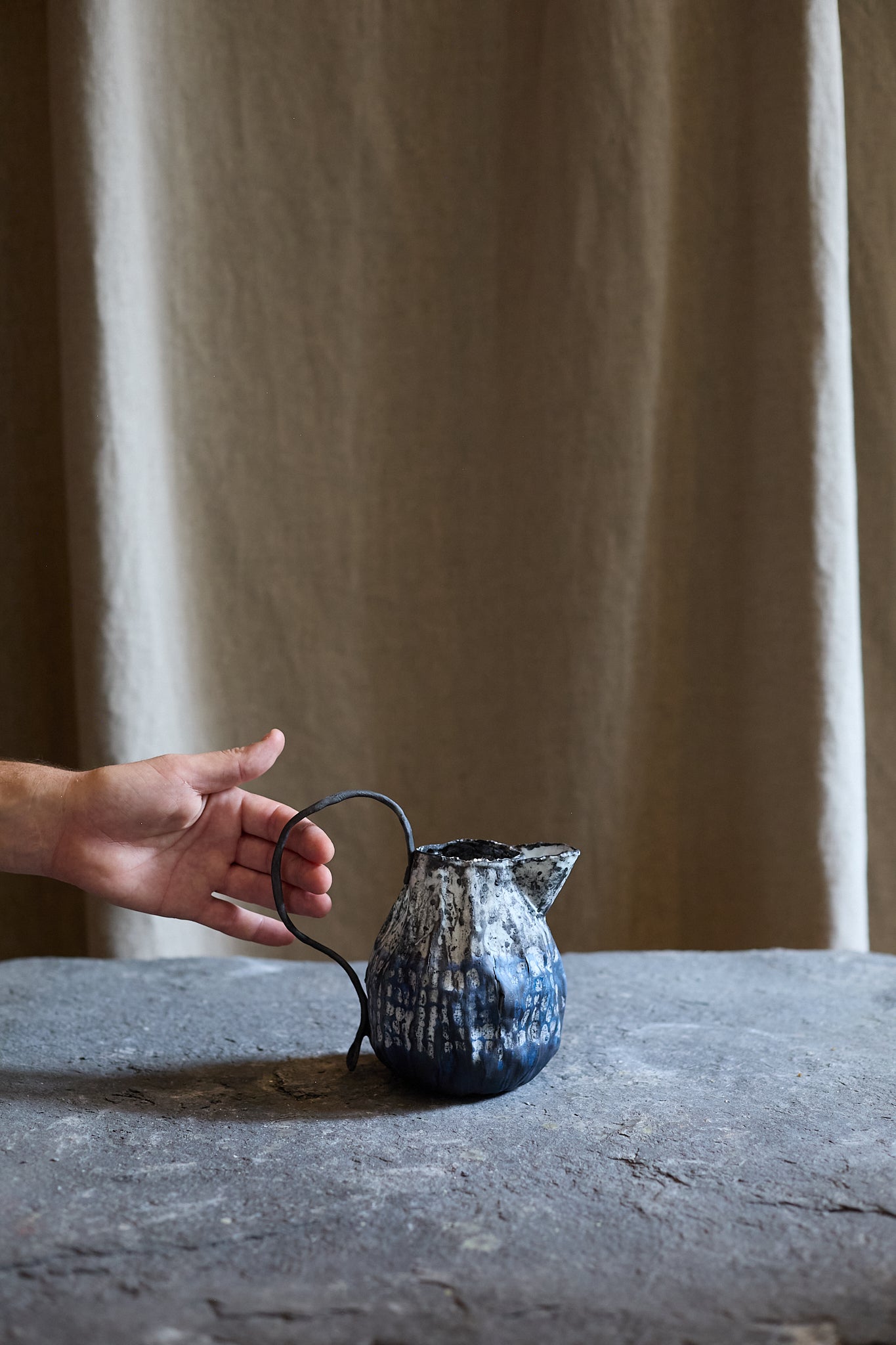 Sculpture "Tisser les souvenirs n°2" de Grete McNorton