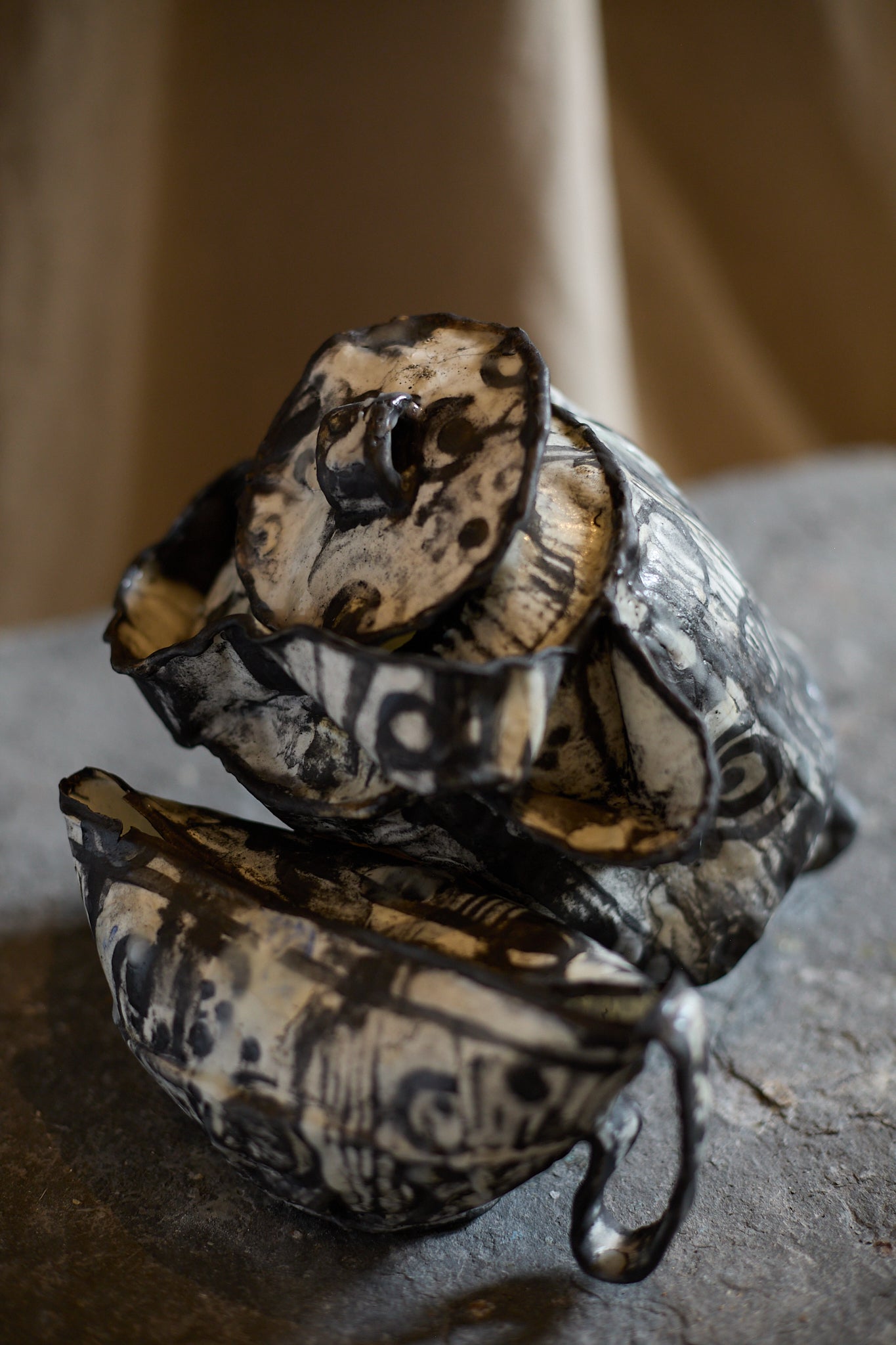 Sculpture "Memories together" de Grete McNorton