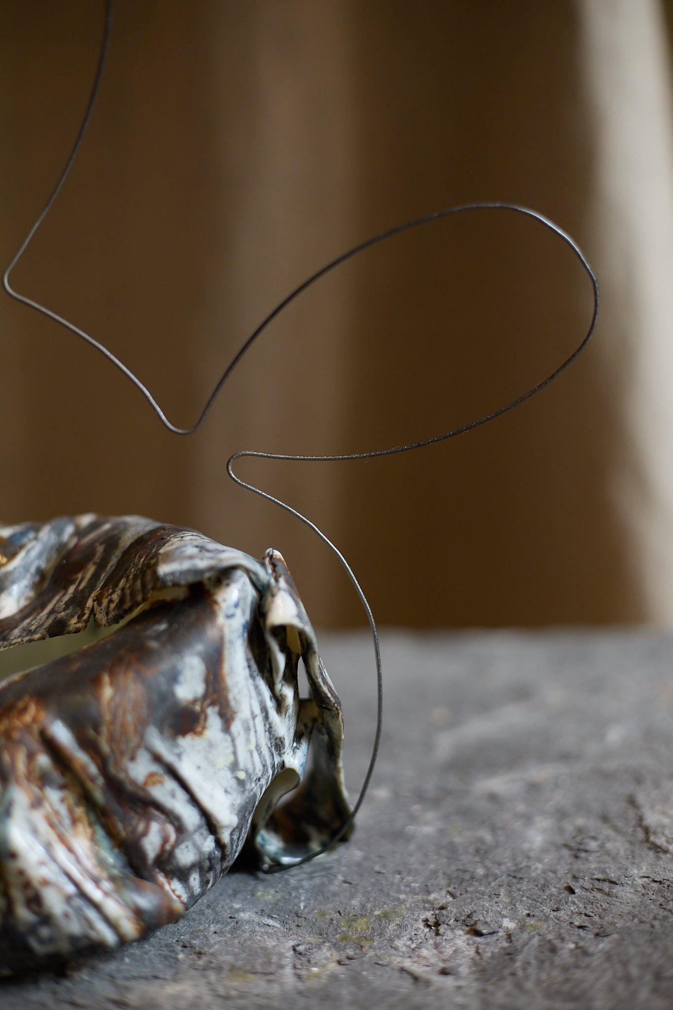 Sculpture "Still life 2 vessels" de Grete McNorton