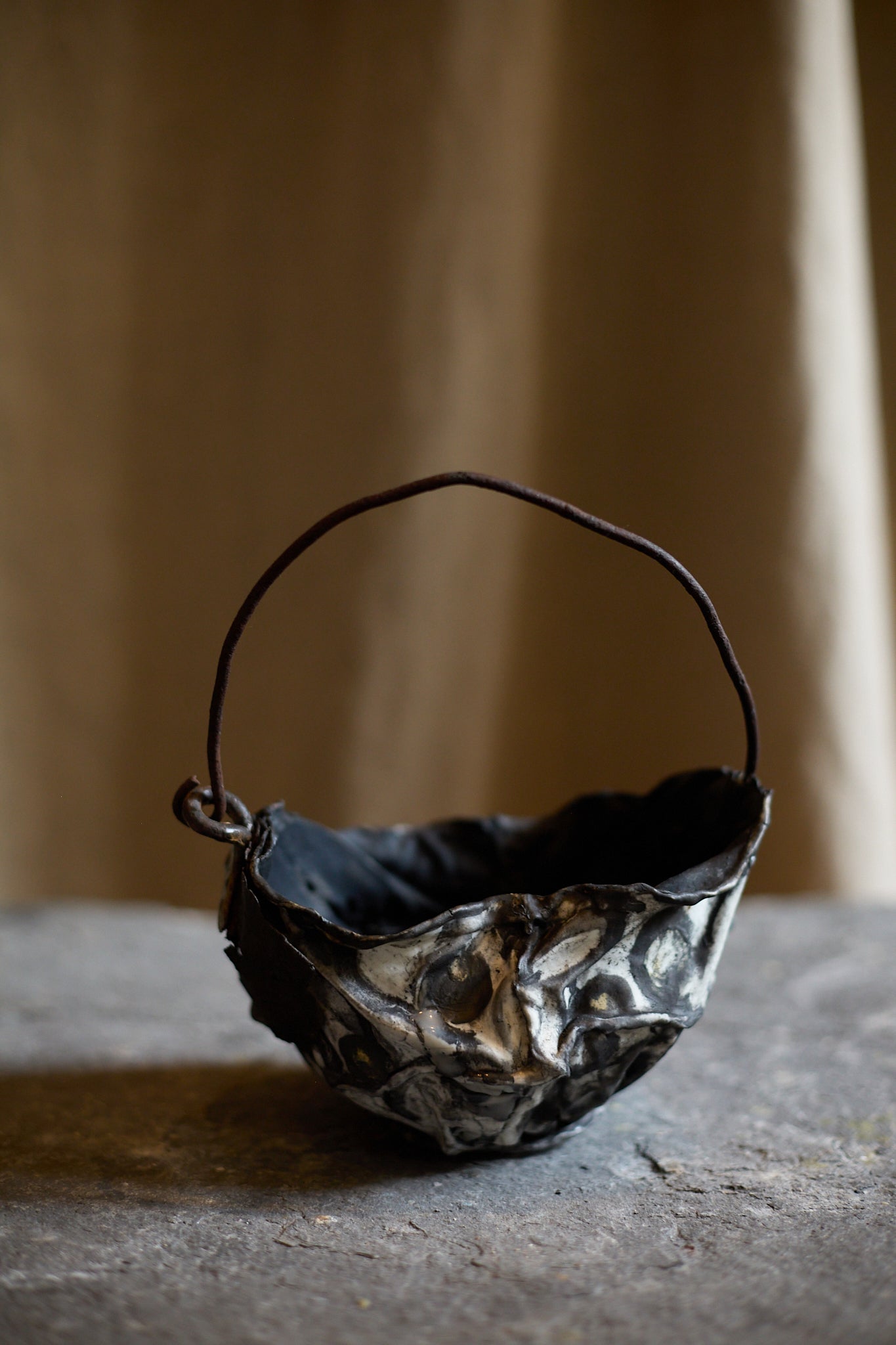 Sculpture "Silent story teller n°3" de Grete McNorton