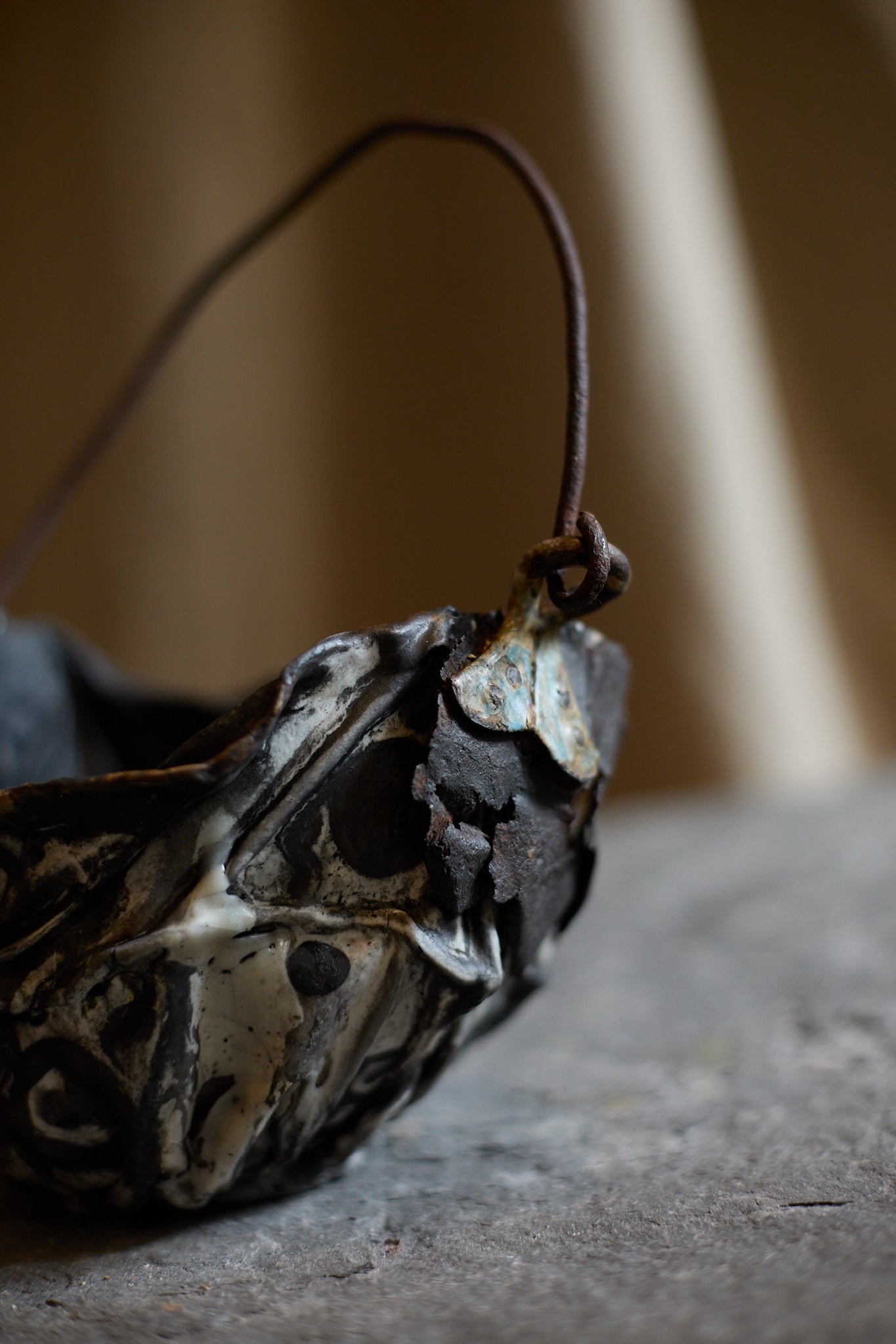 Sculpture "Silent story teller n°3" de Grete McNorton