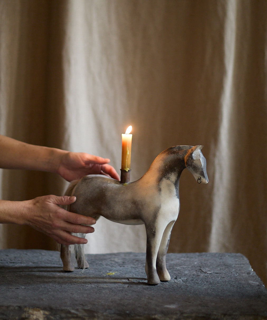 Bougeoir cheval d'Eloïse Van der Heyden