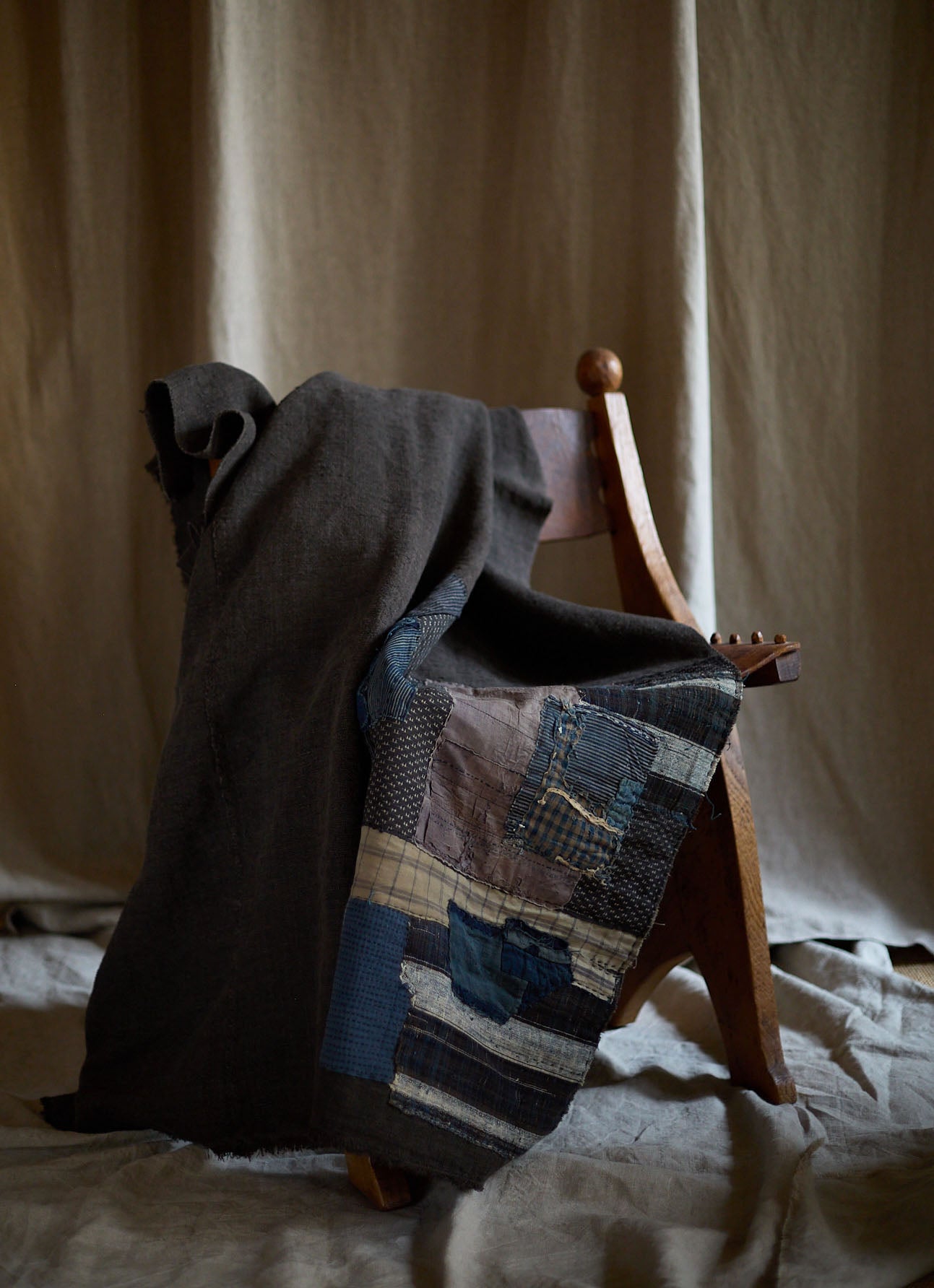 Plaid Boro d'Isabelle Yamamoto pour l'Oeil de KO