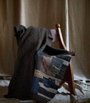 Plaid Boro d'Isabelle Yamamoto pour l'Oeil de KO