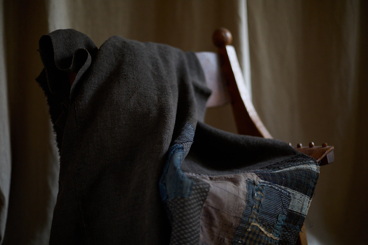 Plaid Boro d'Isabelle Yamamoto pour l'Oeil de KO