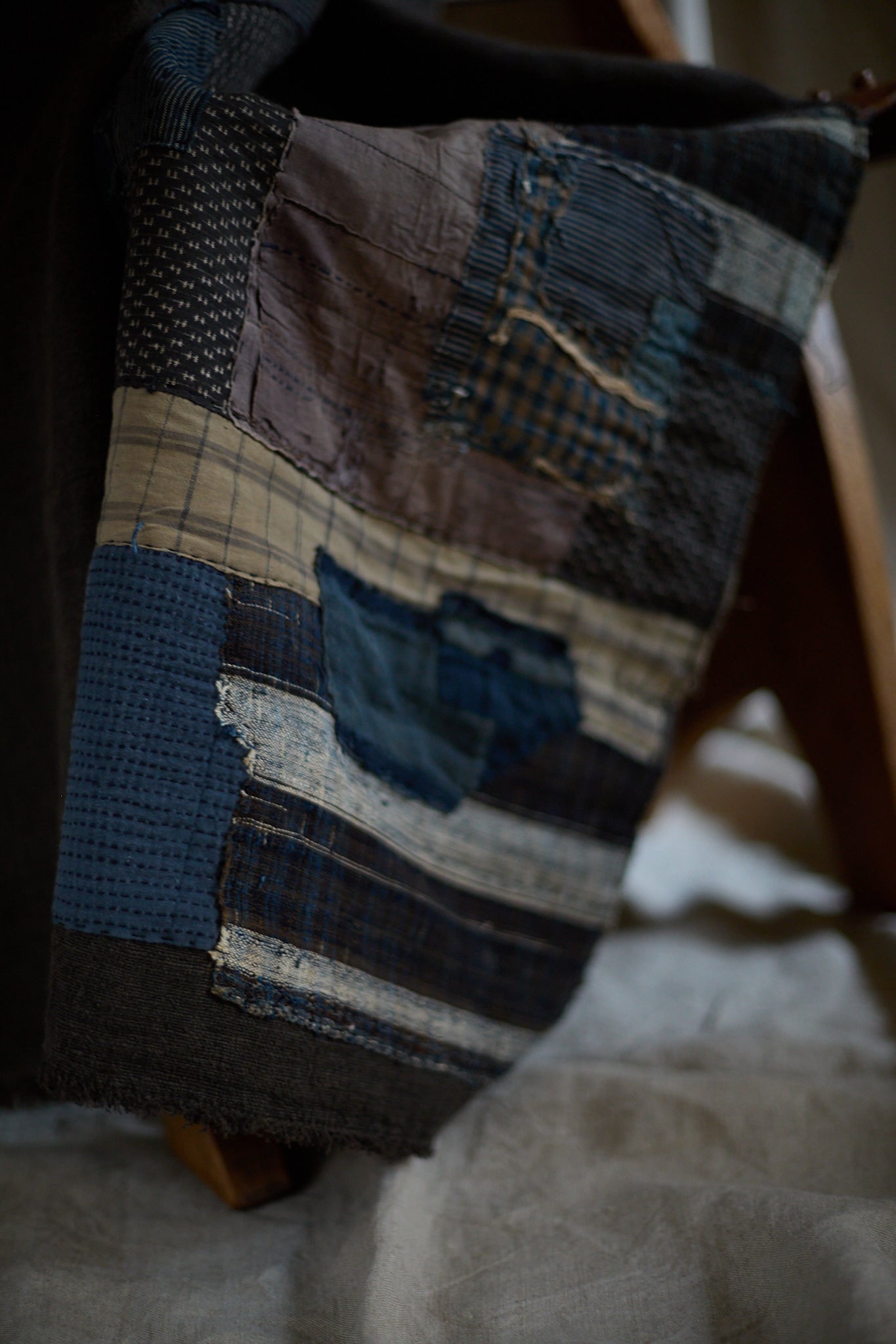 Plaid Boro d'Isabelle Yamamoto pour l'Oeil de KO