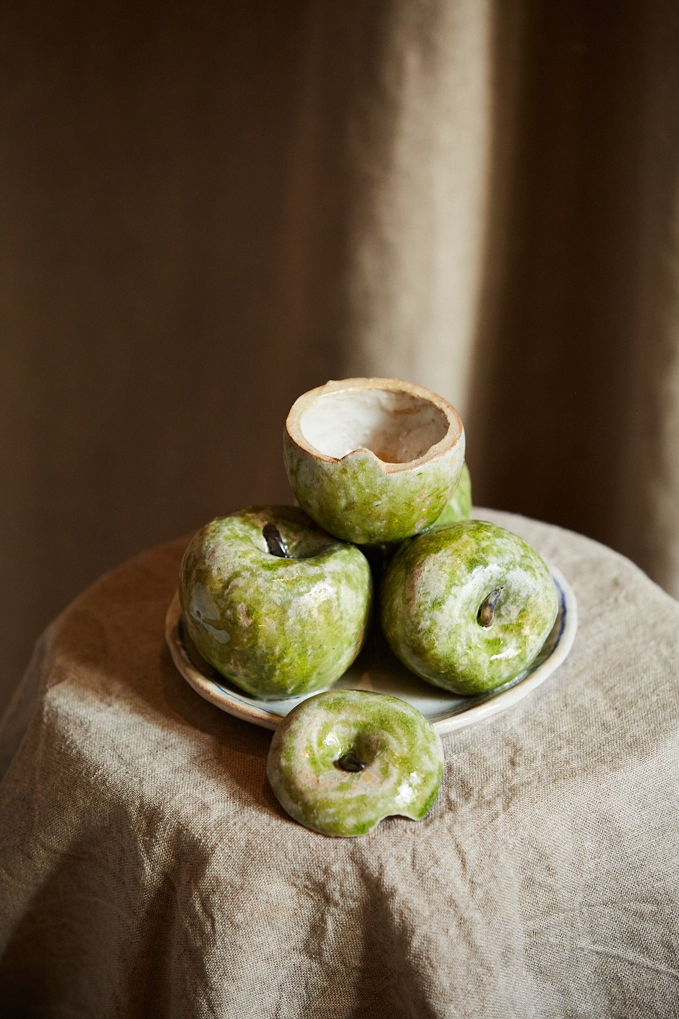 Coupe pommes vertes de Claire Lézier