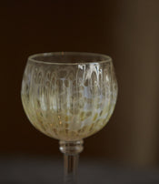 Wine glasses from Maison Pelletier Ferruel in collaboration with l’Oeil de KO 