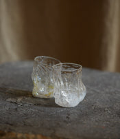 Water cups from Maison Pelletier Ferruel in collaboration with l’Oeil de KO  