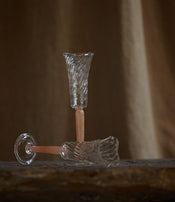 Champagne flutes from Maison Pelletier Ferruel in collaboration with l’Oeil de KO  