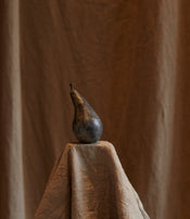 Bronze pear by Alice-Andrea Ewing 